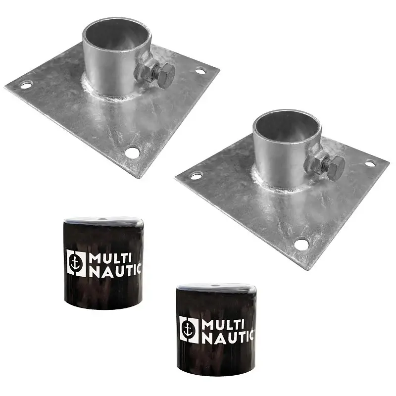 Multinautic 19142 Base Plate and Cap Place, PVC