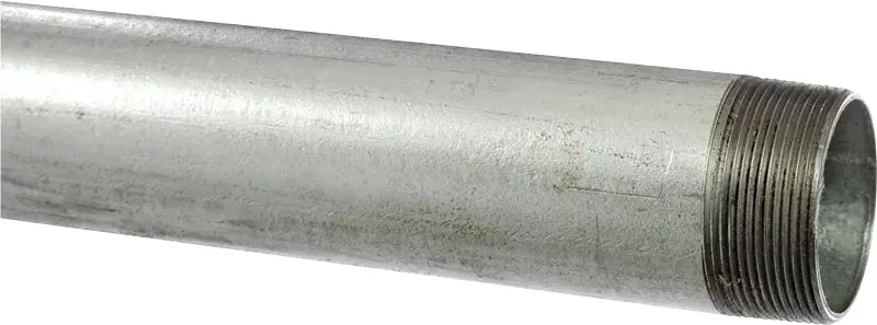 Kloeckner Metals 1.5X10G Pipe, 1-1/2 , 10 ft L, Threaded