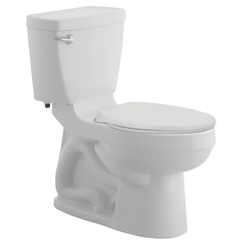 American Standard Champion 4 731AA001S.020 ADA Complete Toilet, Elongated Bowl, 1.6 gpf Flush, 12 Rough-, White
