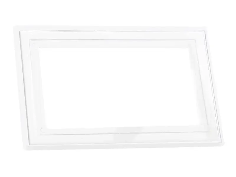 Dencon Clear Finger Plate 2-Gang