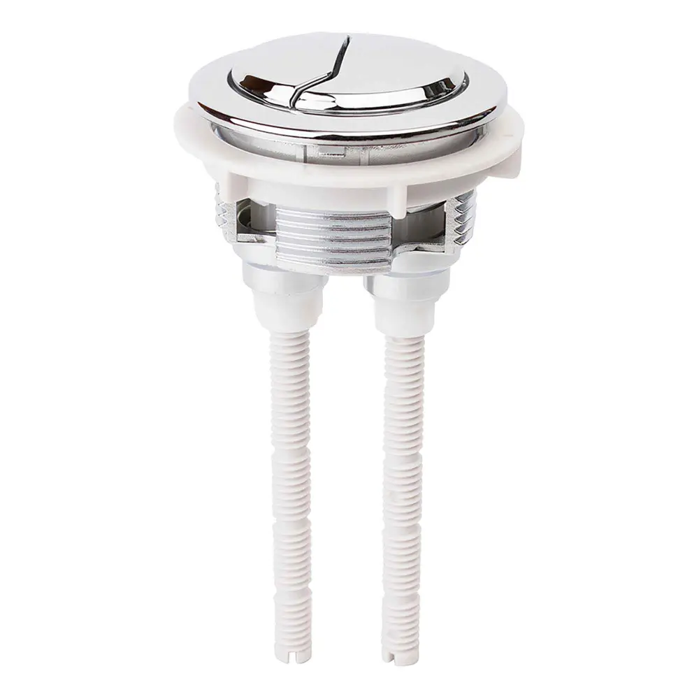 Surface Mount Dual Flush Toilet Lever, Chromium
