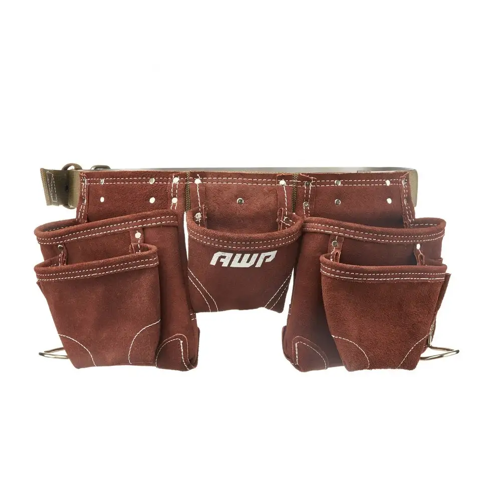 AWP 1L-494-2 Tool Apron Leather Durable Workwear Craftsmen