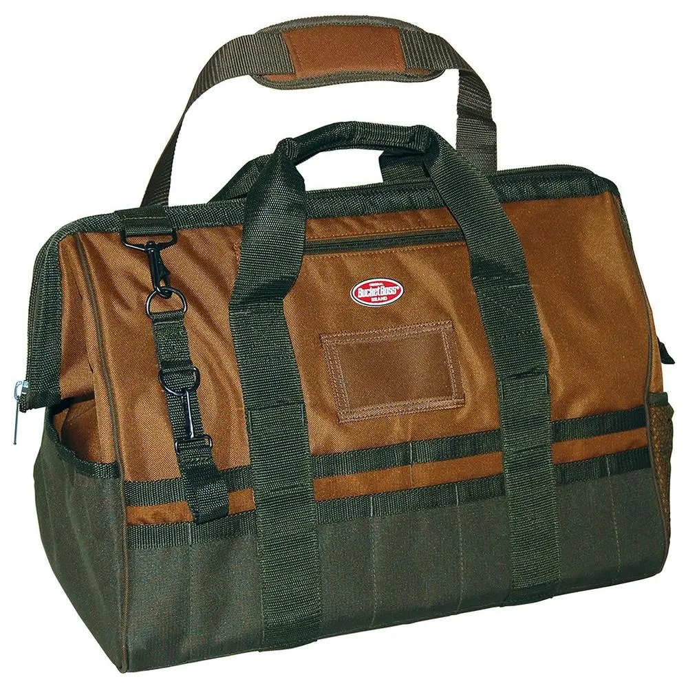 Bucket Boss 60020 GateMouth Tool Bag 36 Pockets Maximum Storage