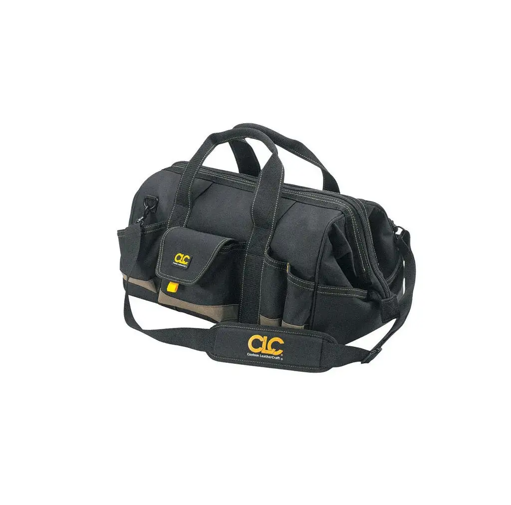 CLC 1163 ToolWorks MegaMouth Tool Bag 31 Pockets Professionals