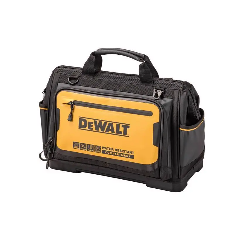DeWalt DWST550114 Leather Electrician's Pouch Brown 8 Pockets Professional Use