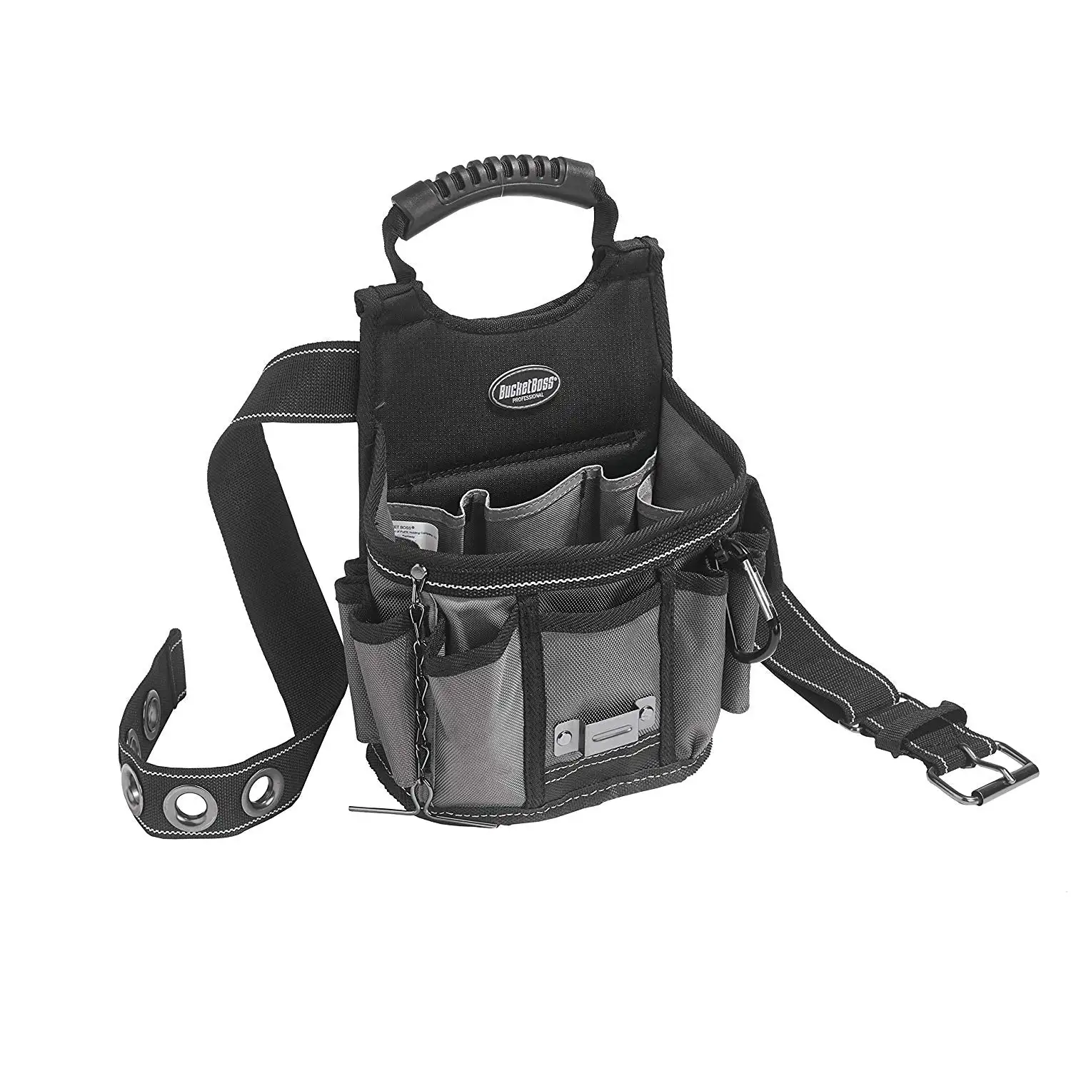 Bucket Boss 55300 Sparky Utility Pouch 2 Web Belt and 17 Pockets