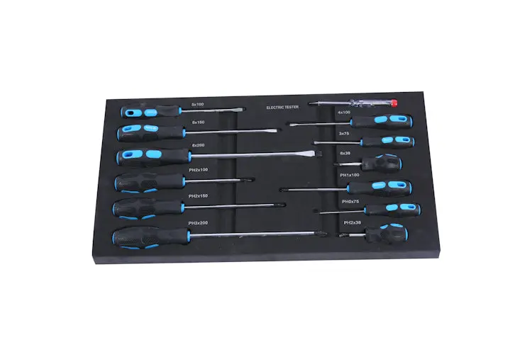 Blue 4 Drawers Tool Cabinet Tool Sets Alloy Metal artman
