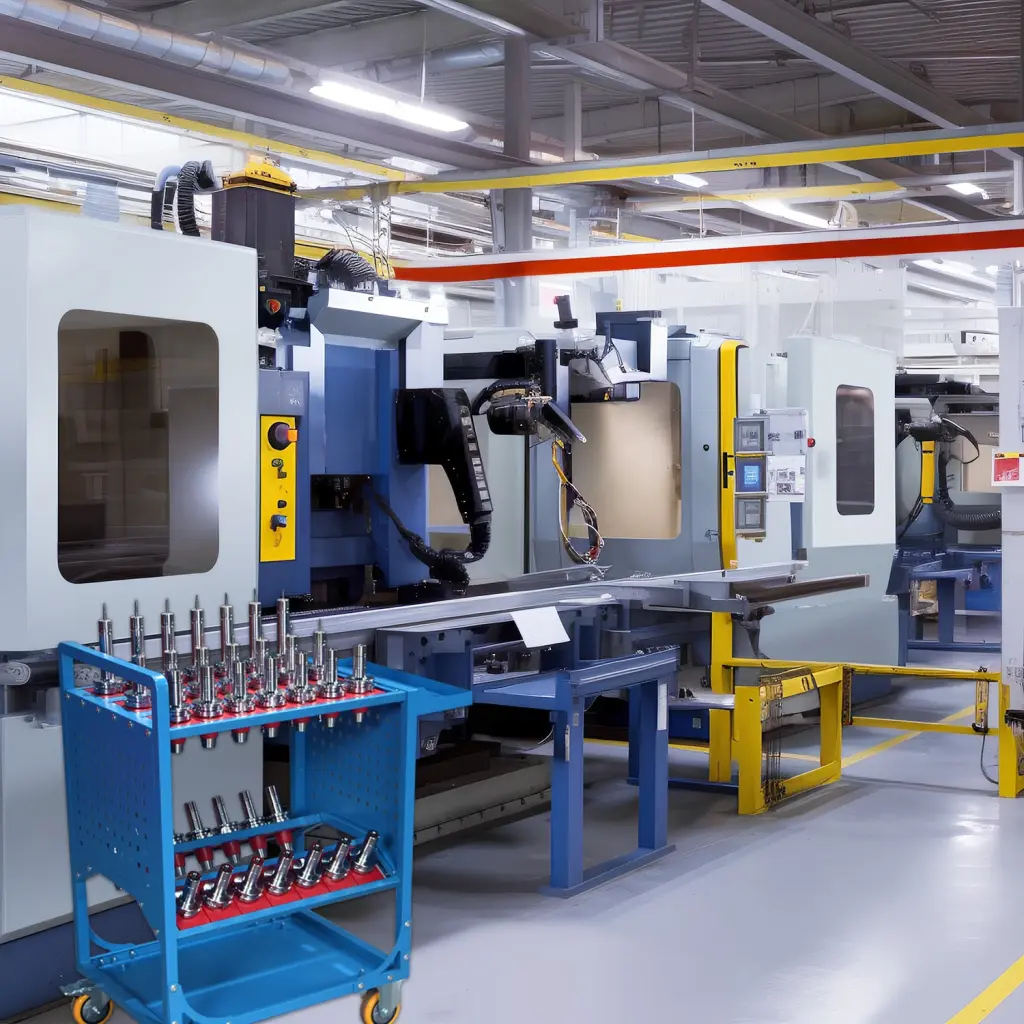 Tool Shopping-basket 40 Taper Tool Holder CNC Tool Trolley BT40 w2612