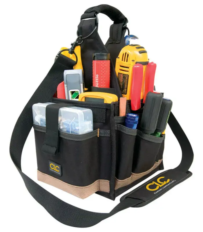 CLC 1526 Electrical Maintenance Tool Pouch Multi-Compartment Tray 25 Pockets