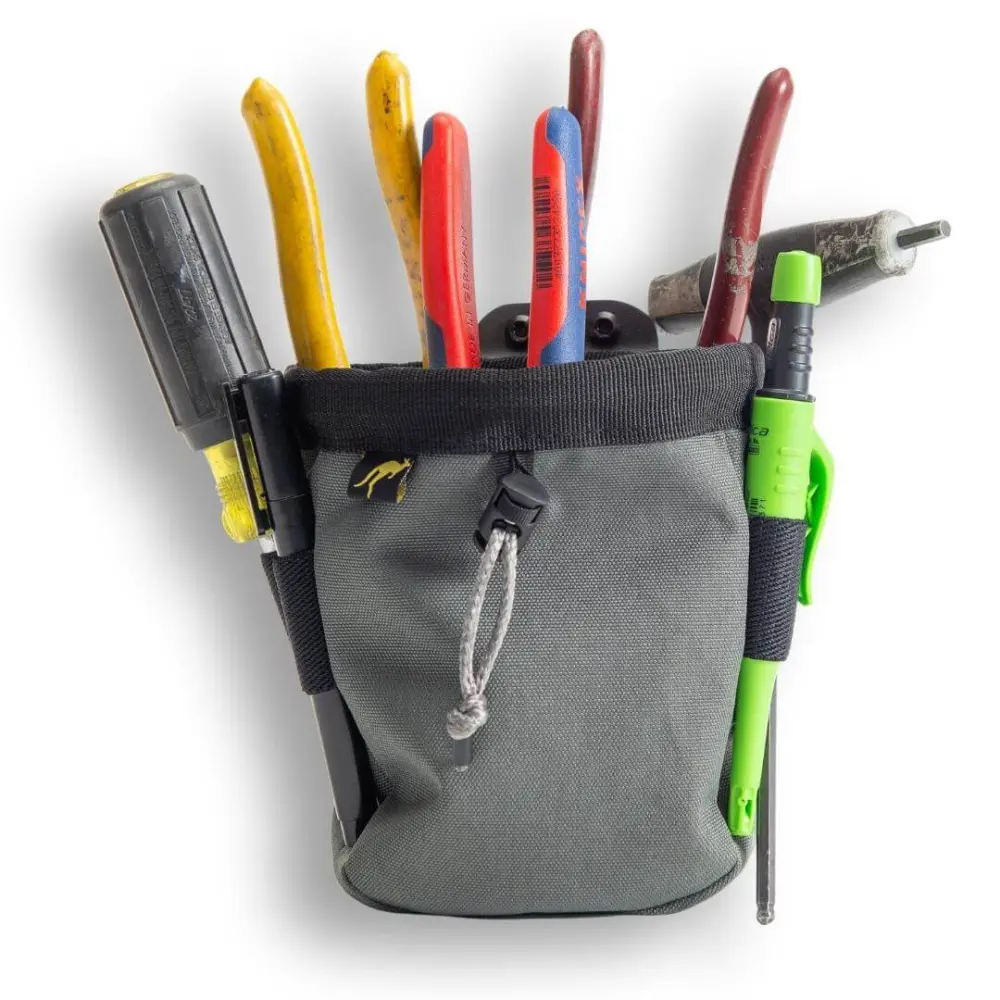 Heavy Duty Holstery Joey Pouch - Clip-on Tool and Hardware Bag