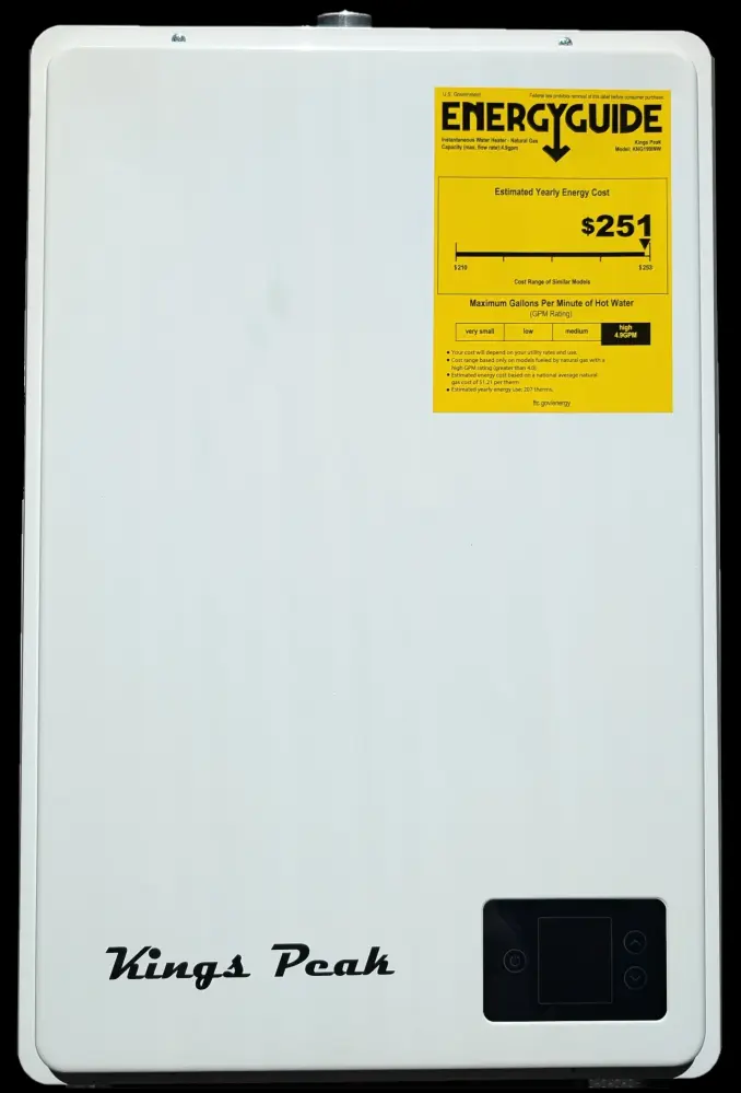 199,000 BTU Non-Condensing Unrefined Gas Tankless Hot Water Heater