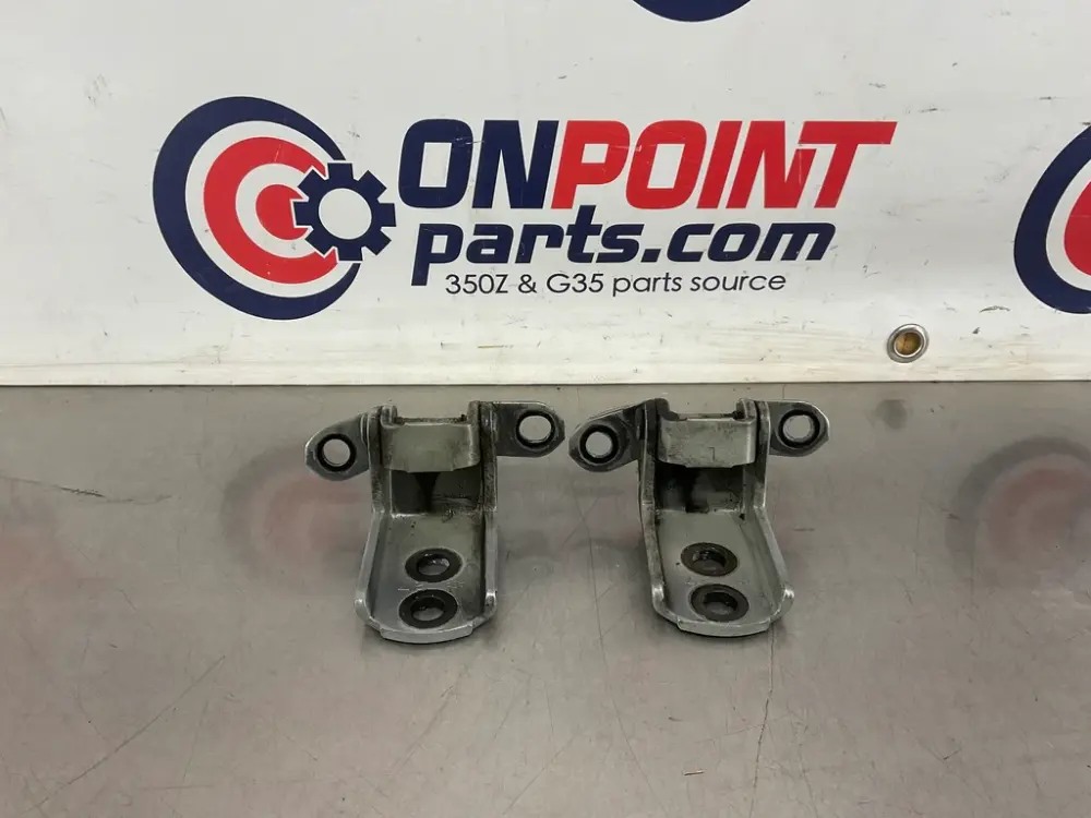 2003 Nissan 350Z Driver Left Door Hinges 80400 80401 OEM 24BL7DA