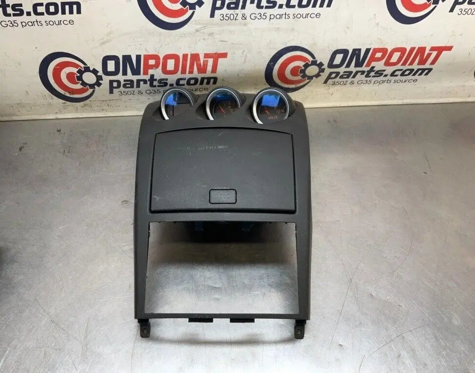 2004 Nissan Z33 350Z Center Dash Cubby Bezel Gauges Oem 25Bdqfc