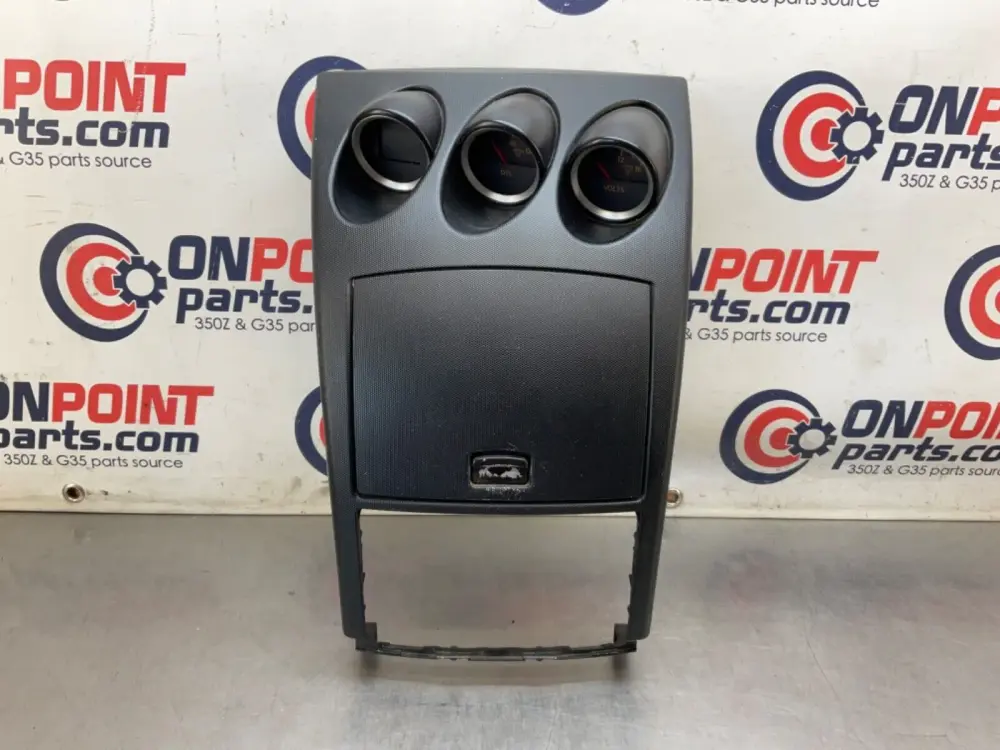 2006 Nissan Z33 350Z Center Dash Bezel Instrument Clusters OEM 23BJJE7