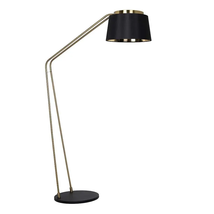 Almerimar Floor Lamp Brushed Nickel