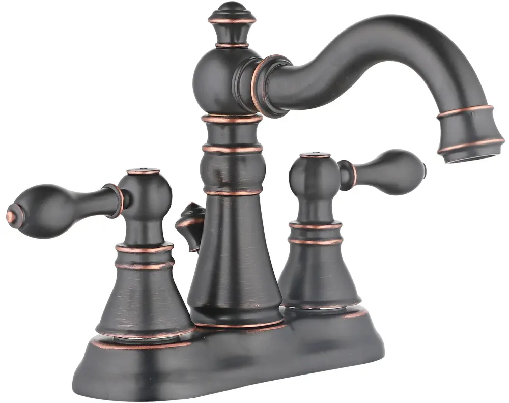 Bagneux Traditional 4 . Centerset Bathroom Faucet Oil Rubbed Bronze