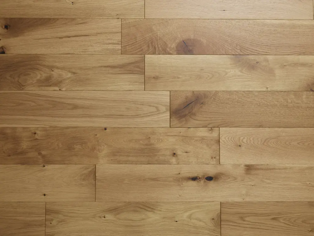Blenheim Oak Character Grade Satin-brushed & Oiled Multi-ply Oak Flooring 150mm