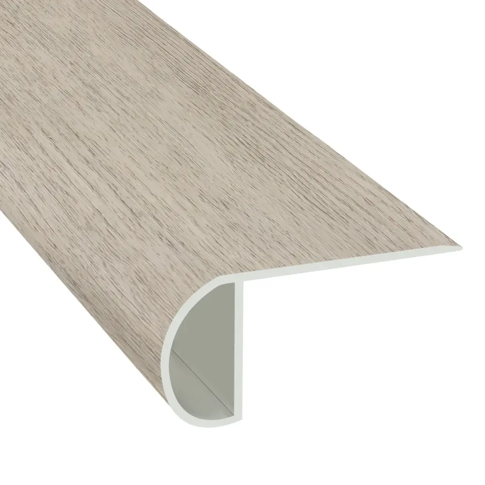 Colorado 1.03 . Heavy-duty x 2.23 . Width x 94 . Length Vinyl Overlap Stair Nose Molding