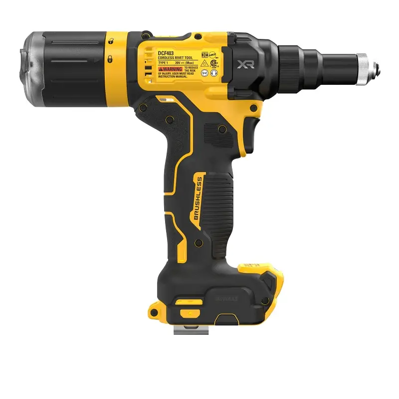 DEWALT 20V MAX XR DCF403B Rivet Tool, Tool Only, 20 VDC, 3/32, 1/8, 5/32, 3/16 Dia Rivet, 0.98 L Stroke DIY Projects
