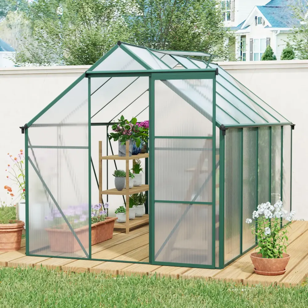 Magnetic Polycarbonate house Raised Base And Anchor Aircraft-grade Heavy Duty Walk- houses Outdoor Backyard All Season
