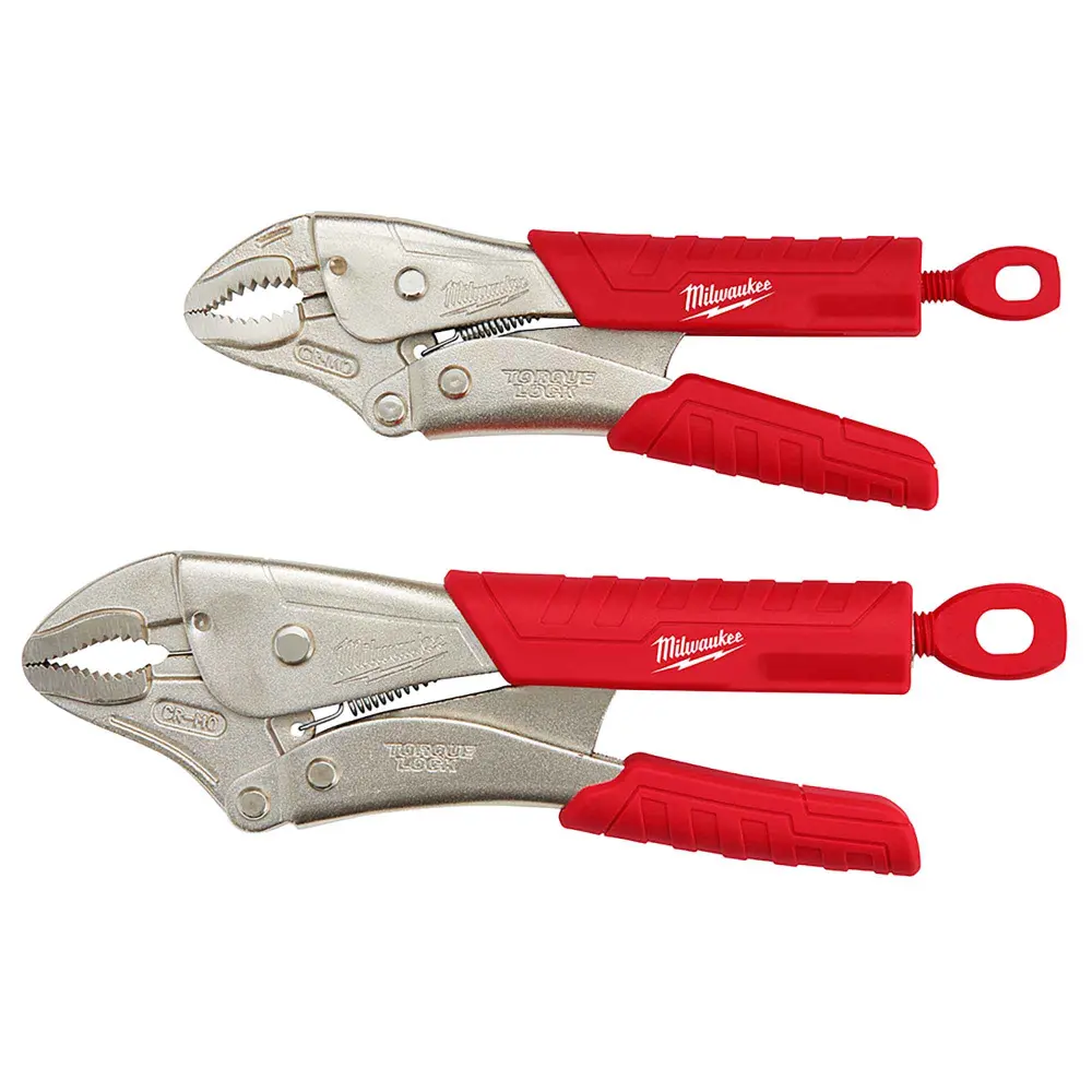 Set 2 Locking Pliers, 7'' and 10''