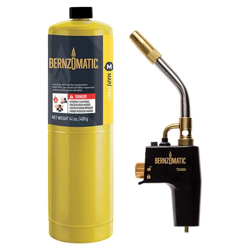 Bernzomatic MAP-Pro 14.1 oz High Heat Torch Kit 1 Pack 3 Soldering and Welding