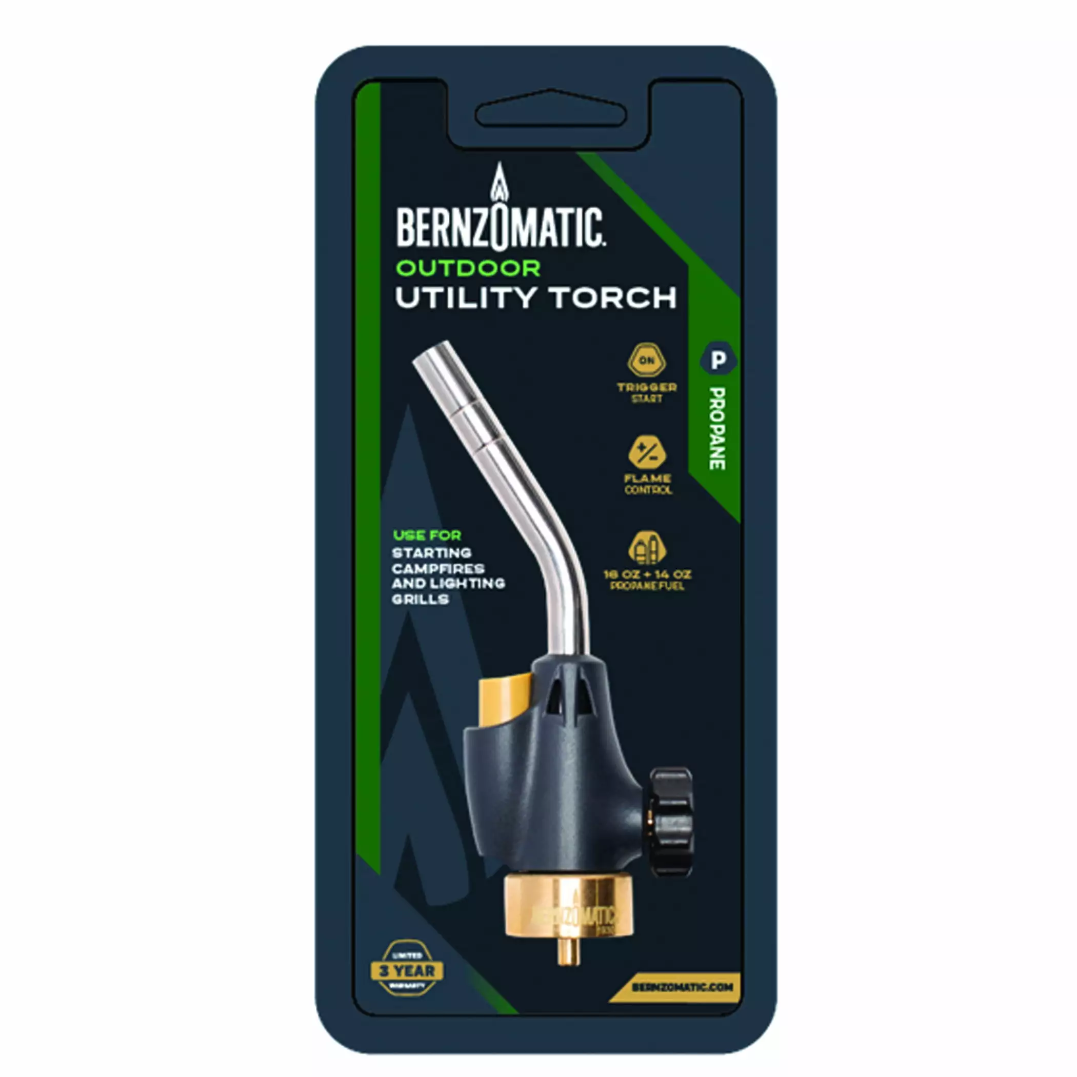 Bernz-o-matic Outdoor Utility Torch Trigger-start Ignition Heavy Duty Bernzomatic