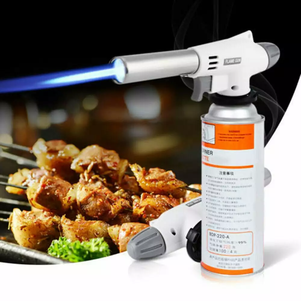 Camping Gas Torch Welding Fire Maker Lighter Butane Burner Flame Gun Tool Costyle