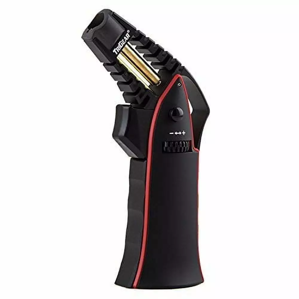 TriGear Professional Aluminum Butane Torch Adjustable Flame Cooking Soldering Welding
