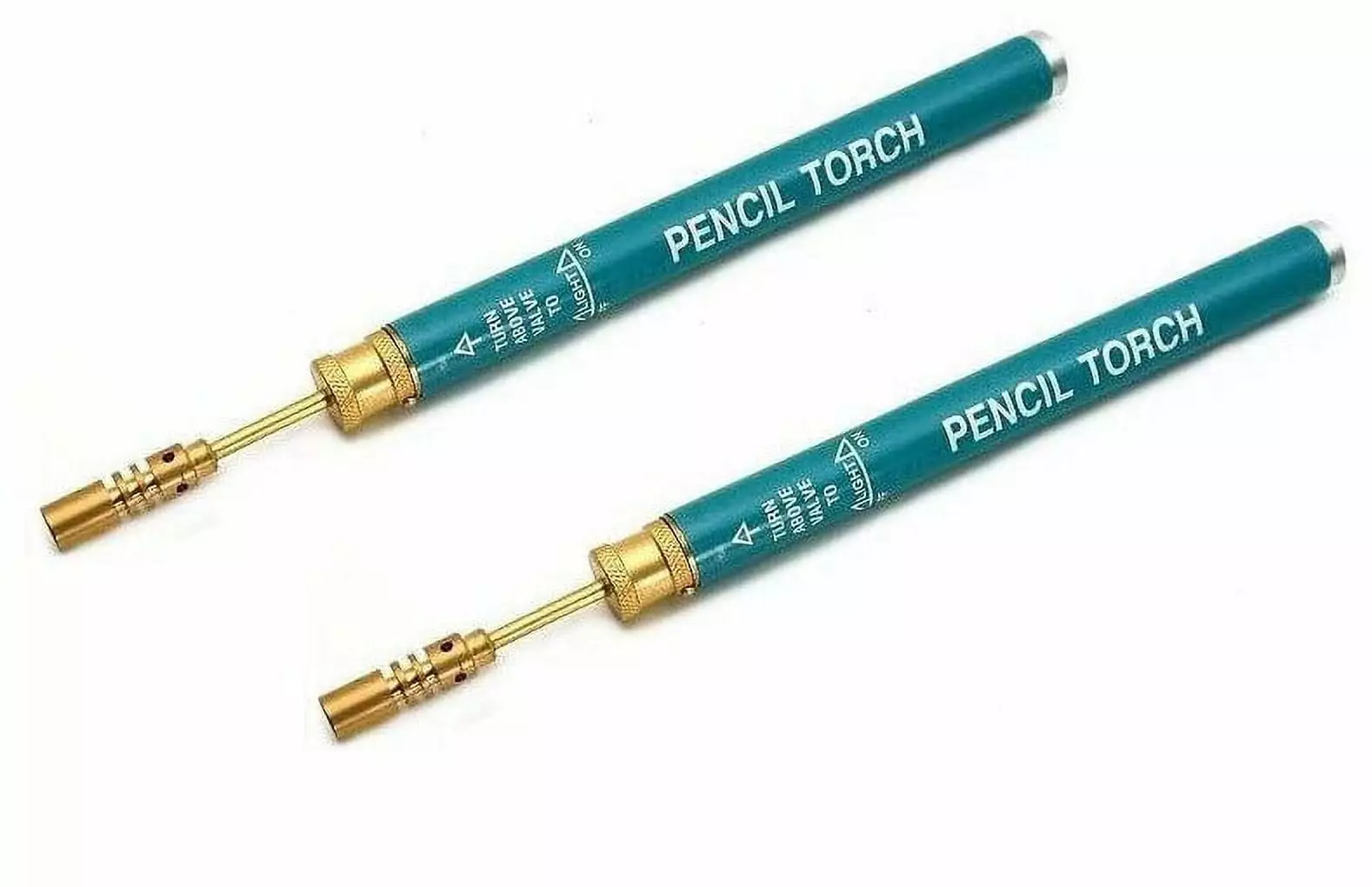 Set 2 Butane Mini Pencil Torches Refillable Welding Soldering Jewelry Repair Adjustable Flame Zenison. EDMBG