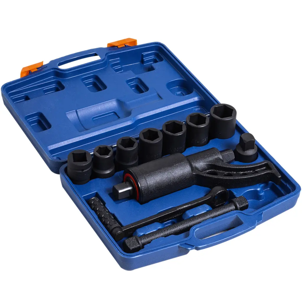 Durhand Torque Multiplier Wrench Labor Saving Lug Nut Set 7 Cr V Sockets aosom business