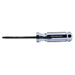 T27 x 4-Inch Round Torx Screwdriver Industrial and Mechanical Repairs Master Mechanic