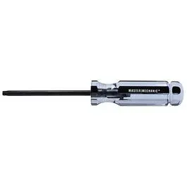T30 x 4-Inch Round Torx Screwdriver Heavy-Duty and Professional Use Master Mechanic