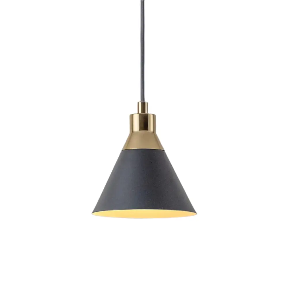 Cone Pendant Ceiling Buoyant - Charcoal