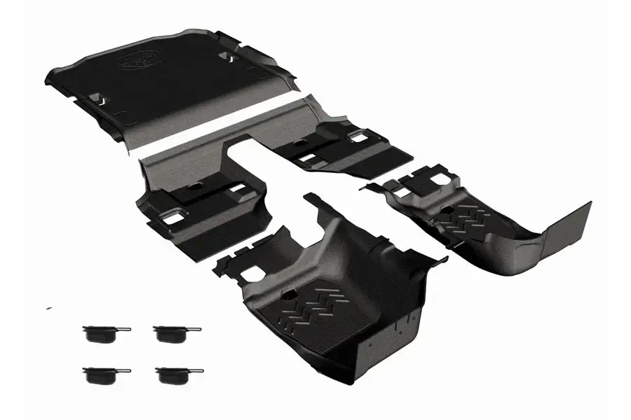 Jeep Wrangler JK 2-Door ArmorLite Comprehensive Full Floor Kit - Mesa Smoke