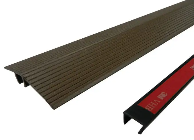 M-D Building 43319 Fluted Seam Cover Brown 0.542 H x 1.83 W x 36 D