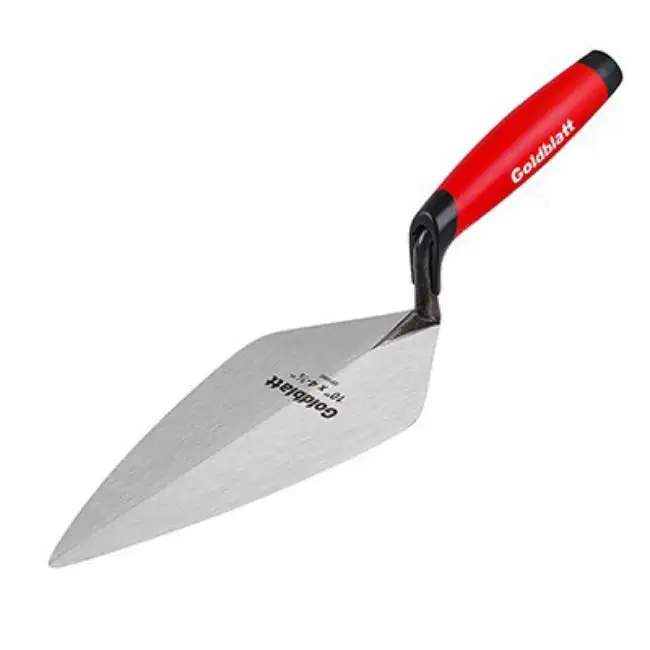 Goldblatt G01690 London Style Brick Trowel Soft Grip Handle 10 x 4-5/8