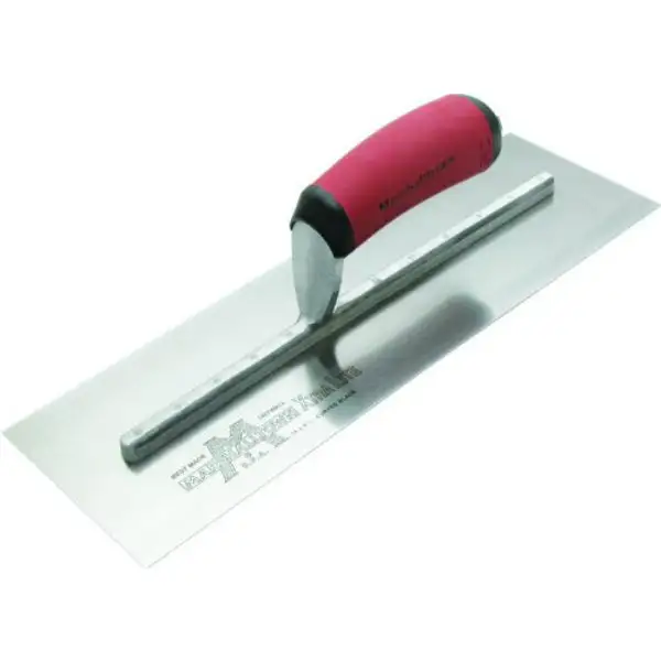Marshalltown 12611 Drywall Curved Trowel DuraSoft Curved Handle 11 x 4.5 Inch