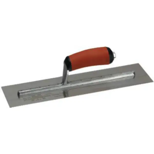 Marshalltown 13209 Finishing Trowel Curved DuraSoft Handle 12 x 4 Inch
