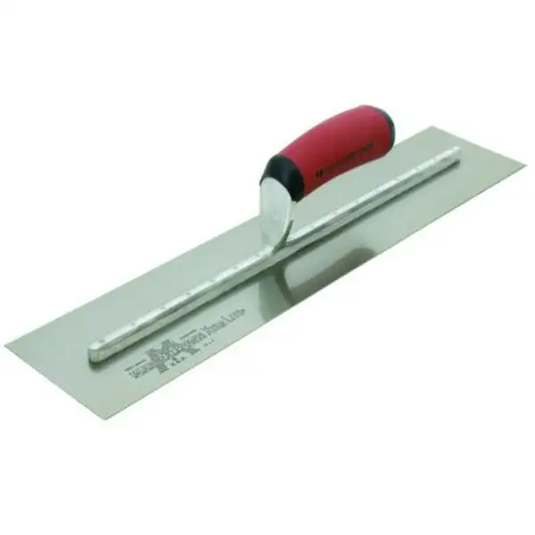 Marshalltown 13273 Finishing Trowel Curved DuraSoft Handle 20 x 4