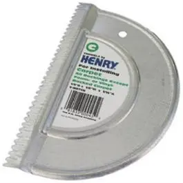 Carpet Trowel V-Notch Indoor Outdoor 1/8 x 1/8 x 1/16 Inch Flooring Installation Various