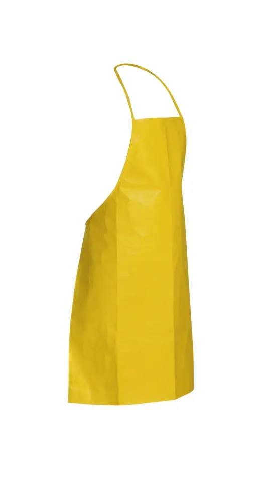 All-Weather DuPont Unisex Tychem 2000Disposable Bib Apron Neck Loop and Waist Ties
