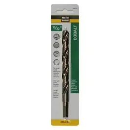 15/32 x 5-3/4-Inch Cobalt High-Speed Drill Bit Metal Master Mechanic