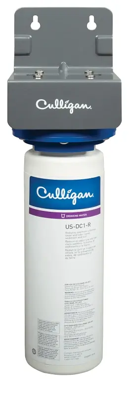 Culligan US-DC1 Direct Connect Filtration System, 2000 gal Capacity, 2 gpm, Pewter