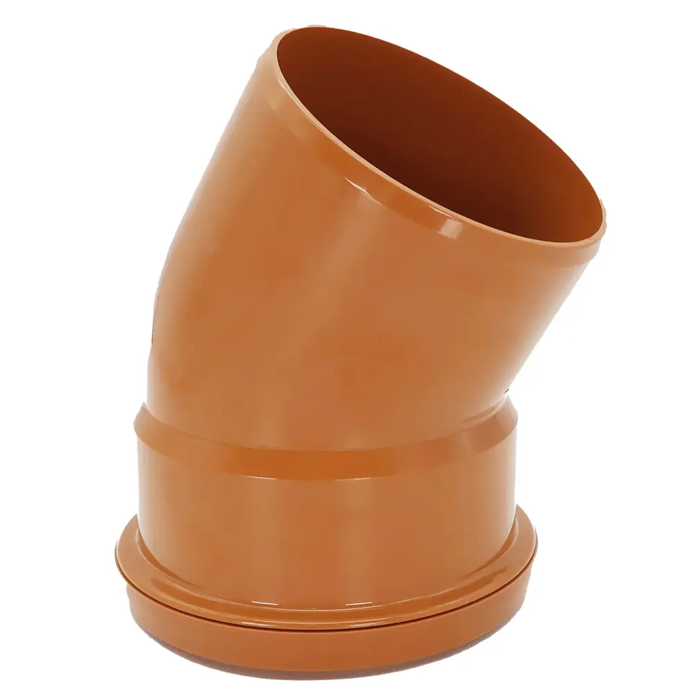 FloPlast Underground Drain 110mm Individual Socket 30' Bend