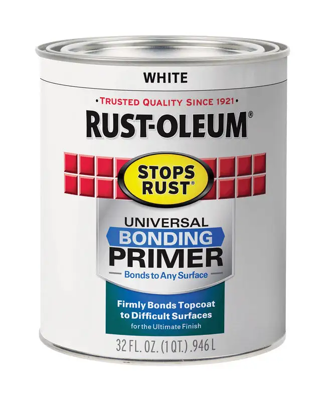 Rust-Oleum Universal White Flat Bonding Primer 1 Quart Pack 2