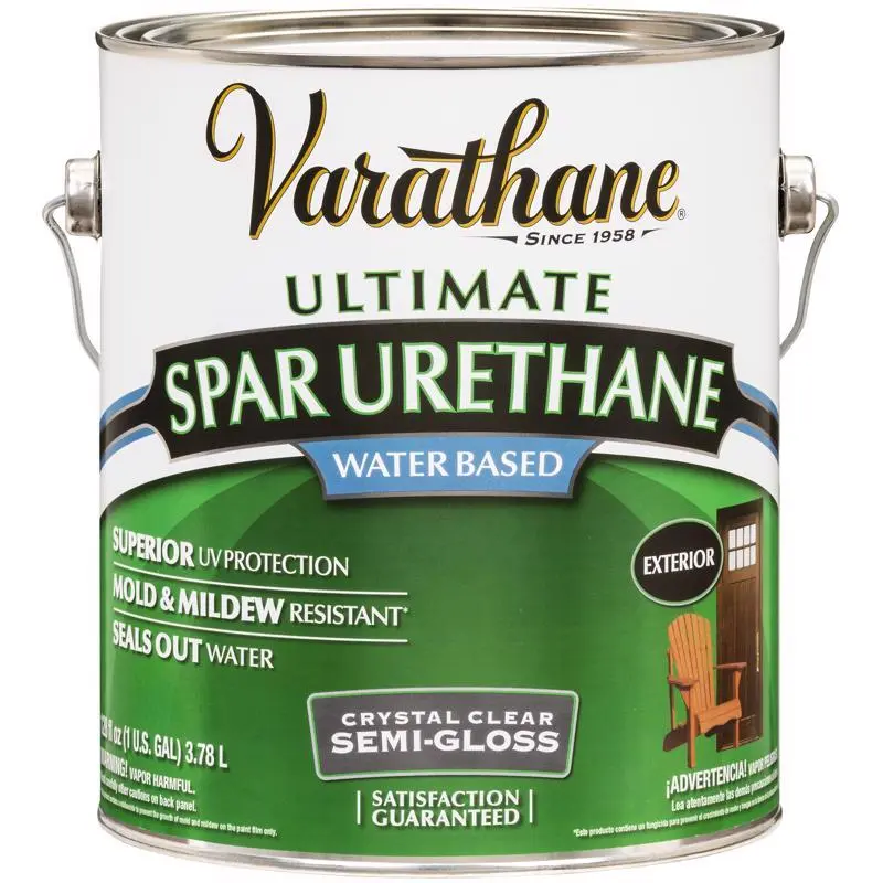 Varathane Diamond Semi-Gloss Water-Based Spar Urethane 1 Gallon 2-Pack