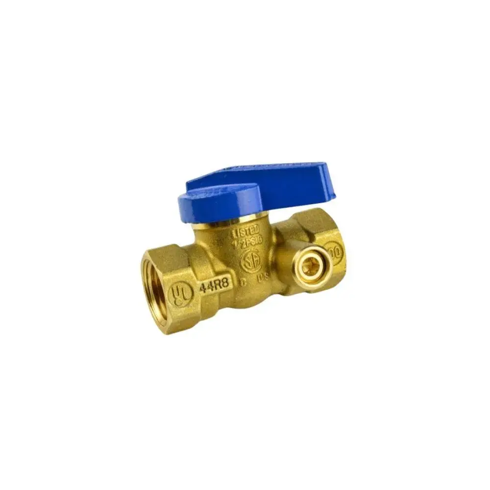 102-513 Legend Valve T-3100 1/2" Forged Warm alloy Gas Valve Side Tap
