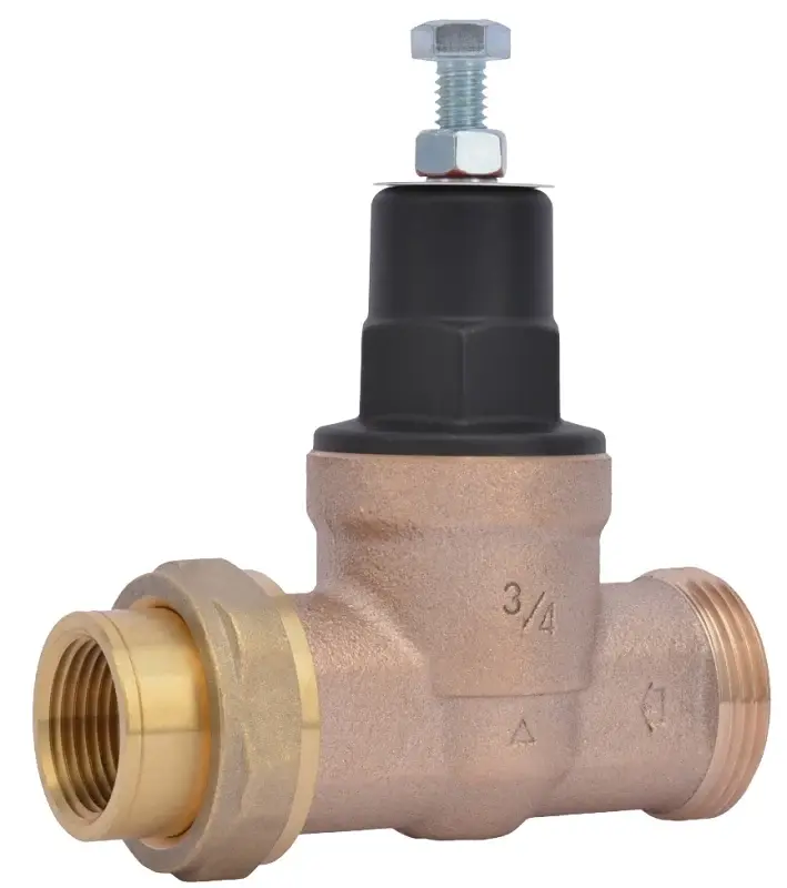 SharkBite EB45 Series 23883-0045 Pressure Regulating Valve, 3/4 Connection, Sole Union x NPT, Bronze Body