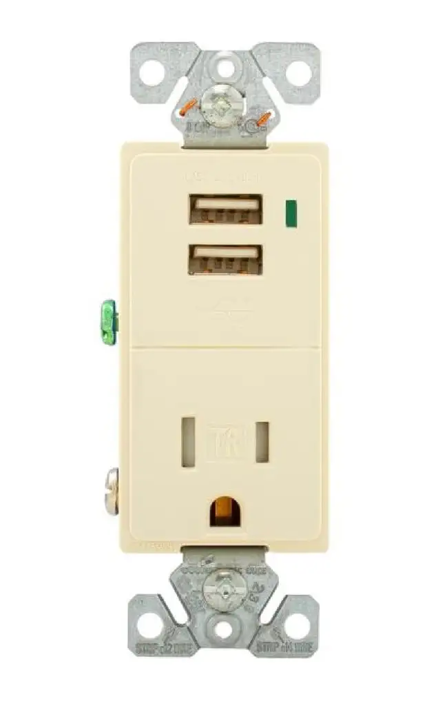 Combination USB Charger Tamper Resistant Receptacle Best Electrical Repair Tools Cooper Wiring